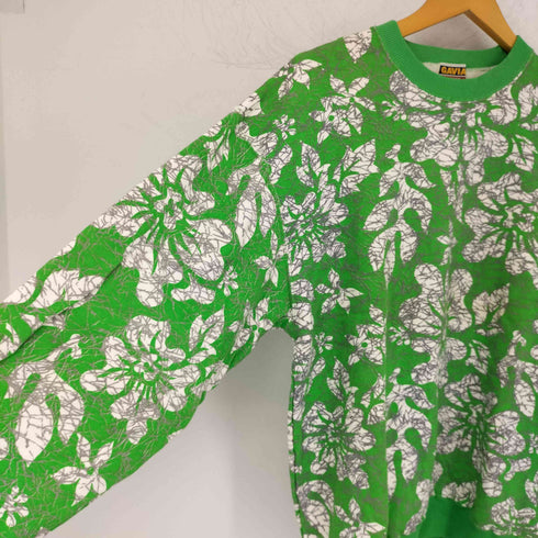 gavial 総柄 クルーネックスウェット メンズ JPN:L