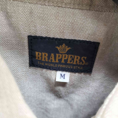 ブラッパーズ BRAPPERS L/Sウエスタンシャツ メンズ JPN:M