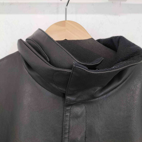 ジョルジオアルマーニ Giorgio Armani 01-02AW fake lether coat メンズ JPN:52