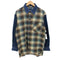 GAVIAL L/S 切替 コットンネルシャツ 片ポケ メンズ JPN:M