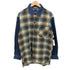 GAVIAL L/S 切替 コットンネルシャツ 片ポケ メンズ JPN:M