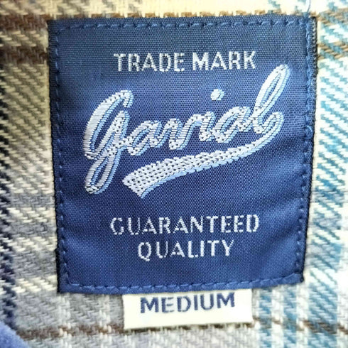 GAVIAL L/S 切替 コットンネルシャツ 片ポケ メンズ JPN:M