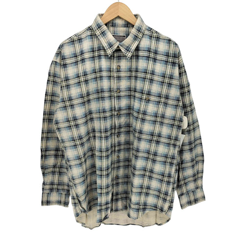 GAVIAL レギュラーカラー チェック プリント ネルシャツ メンズ JPN:L