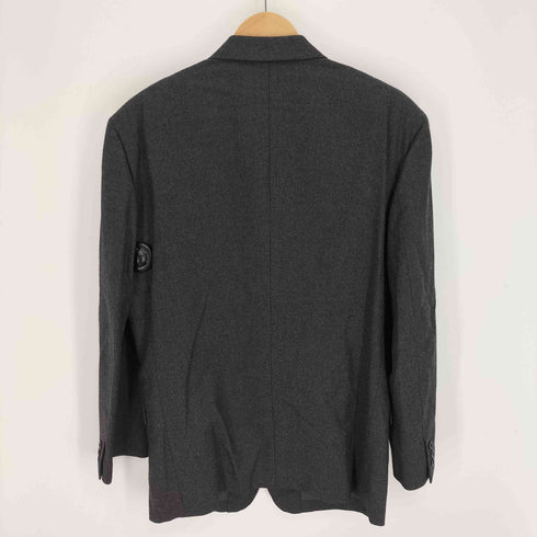 イッセイミヤケメン ISSEY MIYAKE MEN 80S 筆タグ 総裏 肩パッド 2B ウール テーラード ジャケット メンズ JPN:M