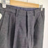イッセイミヤケメン ISSEY MIYAKE MEN 80S 筆タグ 2タック センタープレス ジップフライ テーパード ウール スラックス メンズ JPN:M