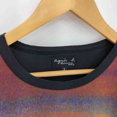 アニエスベーオム Agnes b.homme プリント ロングスリーブTシャツ メンズ 3