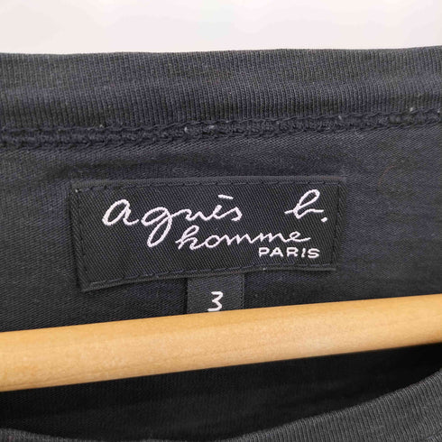 アニエスベーオム Agnes b.homme プリント ロングスリーブTシャツ メンズ 3