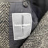 イッセイミヤケメン ISSEY MIYAKE MEN 80S 筆タグ 総裏 肩パッド 2B ヘリンボーン ウール テーラード ジャケット メンズ JPN:L