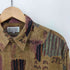 マガー MUGGER 総柄 プリント コーズ L/S レギュラーカラー シャツ メンズ JPN:L