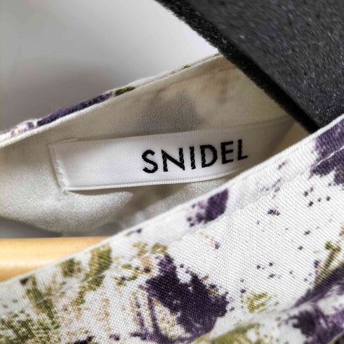 スナイデル snidel 23SS バックオープンバリエプリントレーヨンワンピ レディース JPN:1