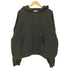 ザラ ZARA オーバーサイズ クロップド ニット パーカー 短丈 メンズ import:L