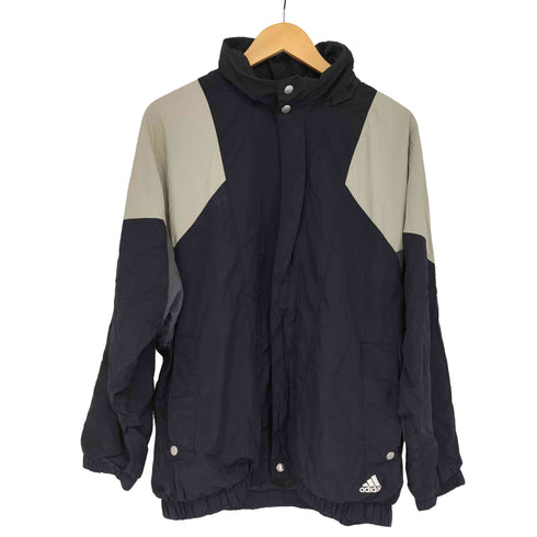 アディダス adidas ビッグシルエット ナイロンジャケット メンズ import:XL