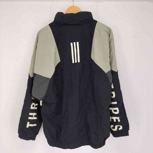 アディダス adidas ビッグシルエット ナイロンジャケット メンズ import:XL