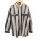 ビッグジョン BIG JOHN L/S フラップポケット ストライプ コットンシャツ ビッグサイズ メンズ 3L