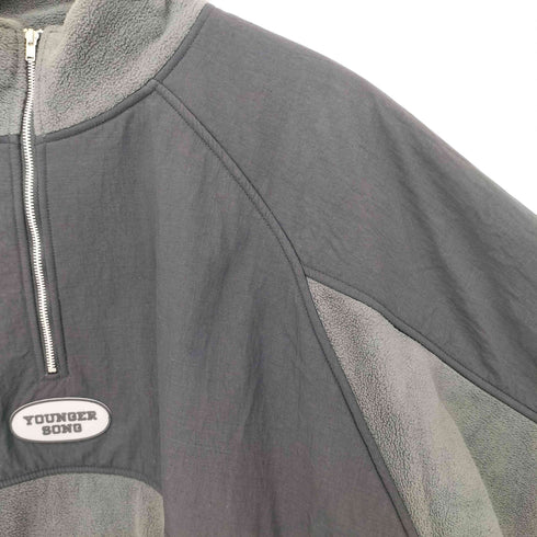 ヤンガーソング Younger Song switching fleece half zip メンズ JPN:L