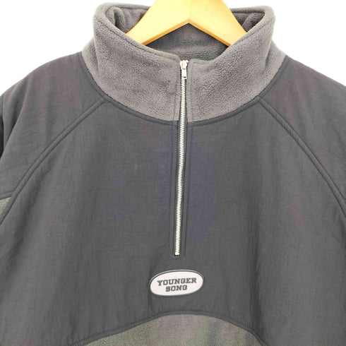 ヤンガーソング Younger Song switching fleece half zip メンズ JPN:L