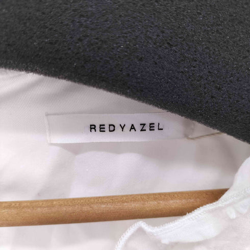 レディアゼル REDYAZEL コットンレースフリル袖ワンピース レディース JPN:M