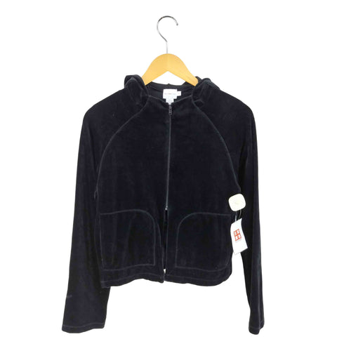 カルバンクラインジーンズ Calvin Klein Jeans ベルベット ジップアップパーカー Y2K レディース import:L