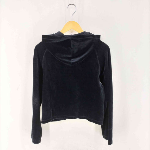 カルバンクラインジーンズ Calvin Klein Jeans ベルベット ジップアップパーカー Y2K レディース import:L