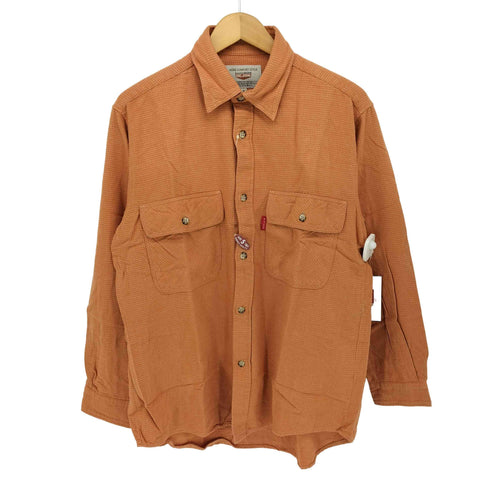 ビッグジョン BIG JOHN L/S フラップポケット コットンシャツ メンズ S