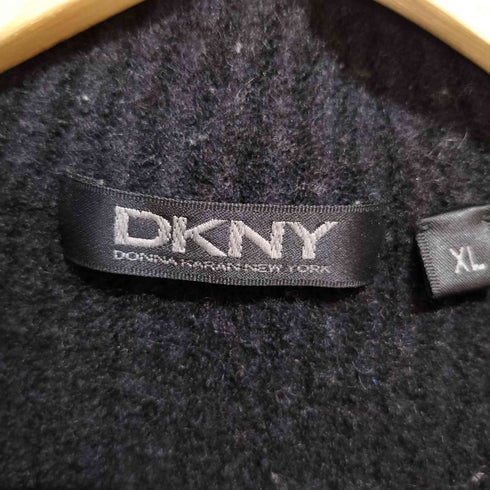 ダナキャランニューヨーク DKNY ダブルジップ ドライバーズ ニット レディース import:XL