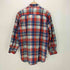 ビッグジョン BIG JOHN L/S フラップポケット ストライプ コットンネルシャツ メンズ JPN:L