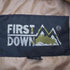 ファーストダウン FIRST DOWN ロゴ刺繍 裏地メッシュ キルティングジャケット メンズ import:M