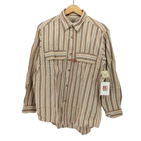 ビッグジョン BIG JOHN L/S フラップポケット コットンシャツ メンズ JPN:M