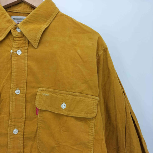 ビッグジョン BIG JOHN L/S フラップポケット コーデュロイシャツ メンズ JPN:M