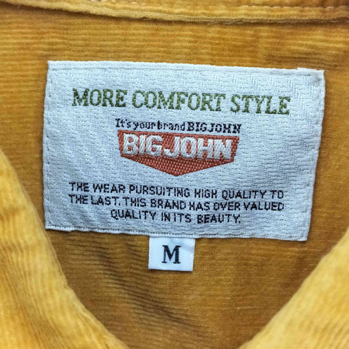 ビッグジョン BIG JOHN L/S フラップポケット コーデュロイシャツ メンズ JPN:M