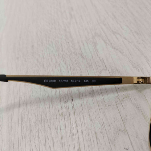 レイバン Ray-Ban RB3569 偏光スクエアサングラス メンズ 59□17 145