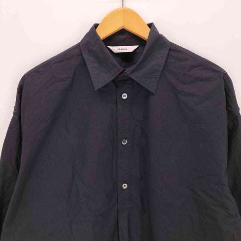 ネーム Name. 22AW COTTON GARMENT DYE PULLOVER SHIRT メンズ JPN:1
