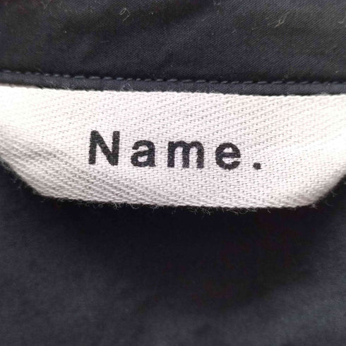 ネーム Name. 22AW COTTON GARMENT DYE PULLOVER SHIRT メンズ JPN:1