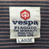 VESPA PIAGGIO 企業 ワッペン ヒッコリーストライプ ワークシャツ メンズ import:M