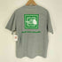 ザノースフェイス THE NORTH FACE 25SS S/S BANDANA SQUARE LOGO TEE ショートスリーブ バンダナ スクエア ロゴ Tシャツ メンズ import:L