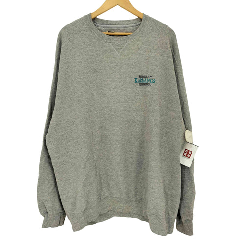 ラッセルアスレチック RUSSELL ATHLETIC 90S USA製 HIGH COTTON 刺繍 前Vガゼット スウェット メンズ import:XL
