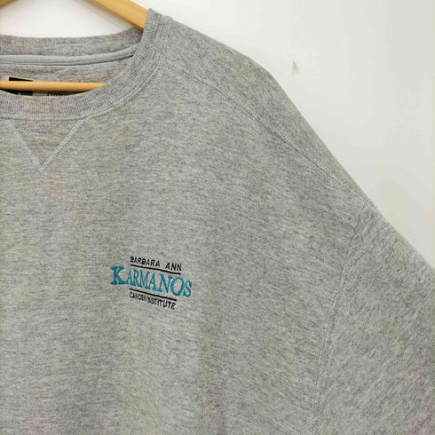 ラッセルアスレチック RUSSELL ATHLETIC 90S USA製 HIGH COTTON 刺繍 前Vガゼット スウェット メンズ import:XL