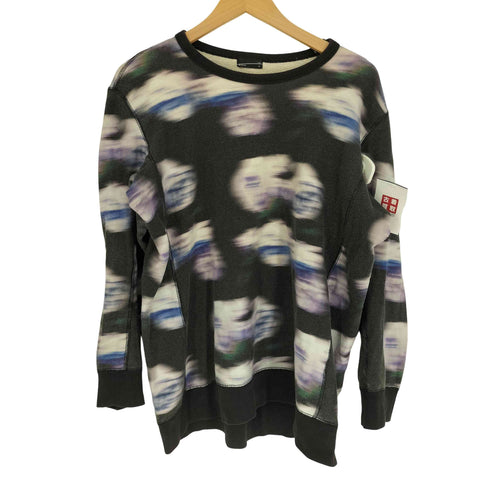 ラッドミュージシャン LAD MUSICIAN 15SS 総柄 インクジェット フラワー ローズ プリント クルーネック スウェット メンズ JPN:42