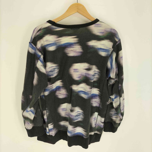 ラッドミュージシャン LAD MUSICIAN 15SS 総柄 インクジェット フラワー ローズ プリント クルーネック スウェット メンズ JPN:42