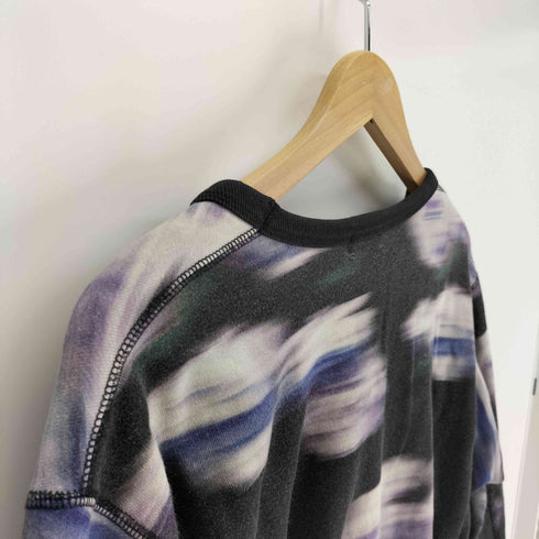 ラッドミュージシャン LAD MUSICIAN 15SS 総柄 インクジェット フラワー ローズ プリント クルーネック スウェット メンズ JPN:42