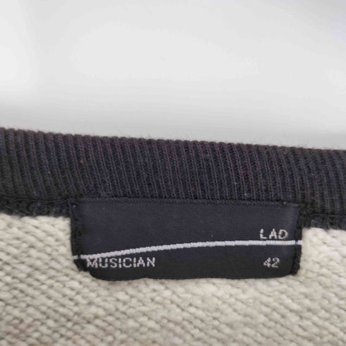 ラッドミュージシャン LAD MUSICIAN 15SS 総柄 インクジェット フラワー ローズ プリント クルーネック スウェット メンズ JPN:42