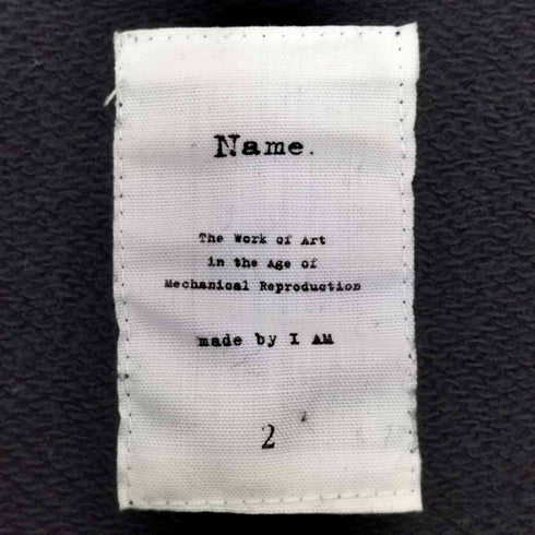 ネーム Name. 20AW インサイドアウトクルーネックスウェット メンズ JPN:2