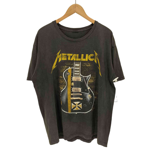フロントプリント バンドtシャツ メンズ
