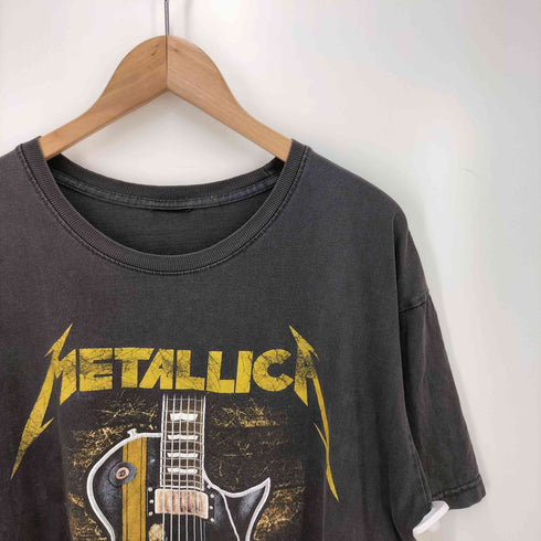 フロントプリント バンドtシャツ メンズ