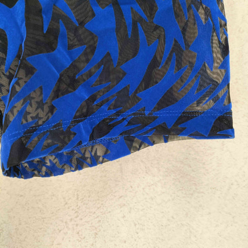 ミュグレー Mugler 星柄 シースルーカットソー Y2K レディース import:S