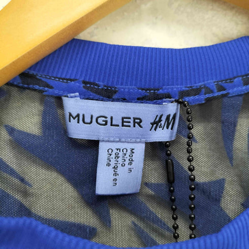 ミュグレー Mugler 星柄 シースルーカットソー Y2K レディース import:S