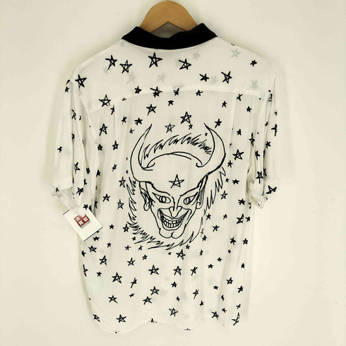 シュプリーム Supreme 18SS Devil Rayon Shirt デビル レーヨン シャツ メンズ import:L