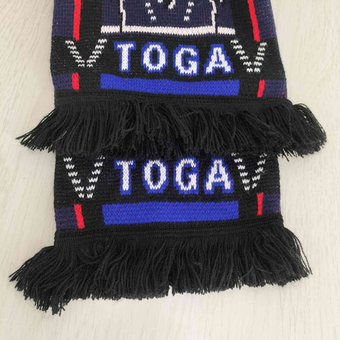 トーガアーカイブス TOGA ARCHIVES ロゴ サッカーマフラー メンズ