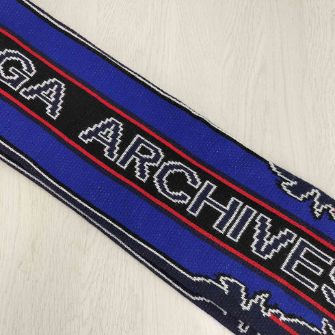 トーガアーカイブス TOGA ARCHIVES ロゴ サッカーマフラー メンズ