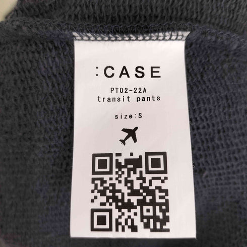 ケイス :CASE 22AW TRANSIT SWEAT PANTS メンズ JPN:S